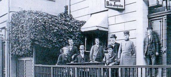 Die "Königliche Bade-Inspection" im Jahr 1912