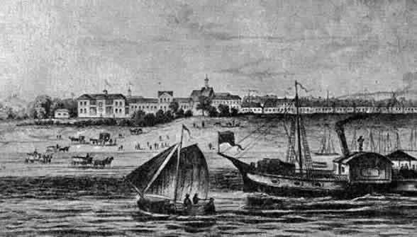 Vor Norderney um 1850