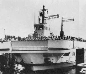 neue Insel-Fährbett