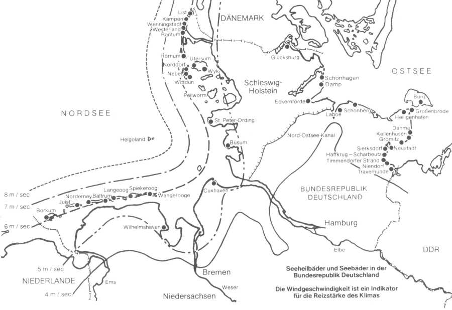 Reizstärke des Klimas
