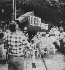 Aufnahmeteams des Fernsehen