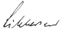 Unterschrift Sibbersen