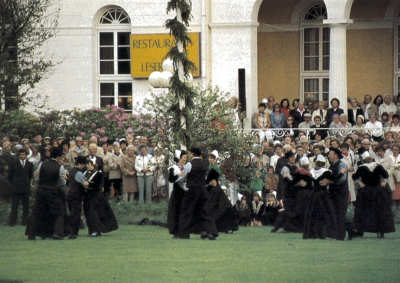 Pfingstbaum aufstellen Pfingstbaum aufstellen