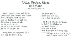 Peter, Jochen Klaas und Hans