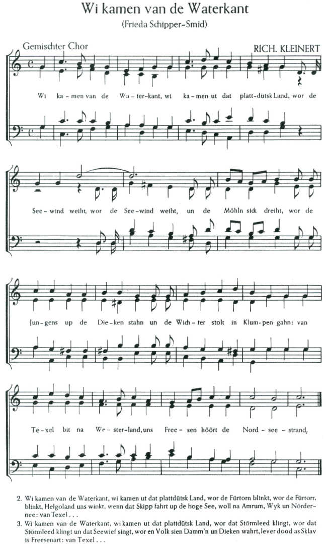 Wi kamen van de Waterkant Wi kamen van de Waterkant