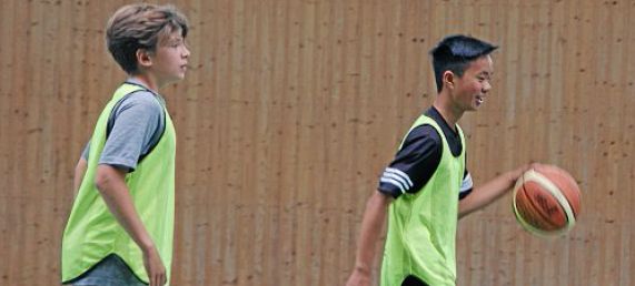 dribbeln mit dem Ball